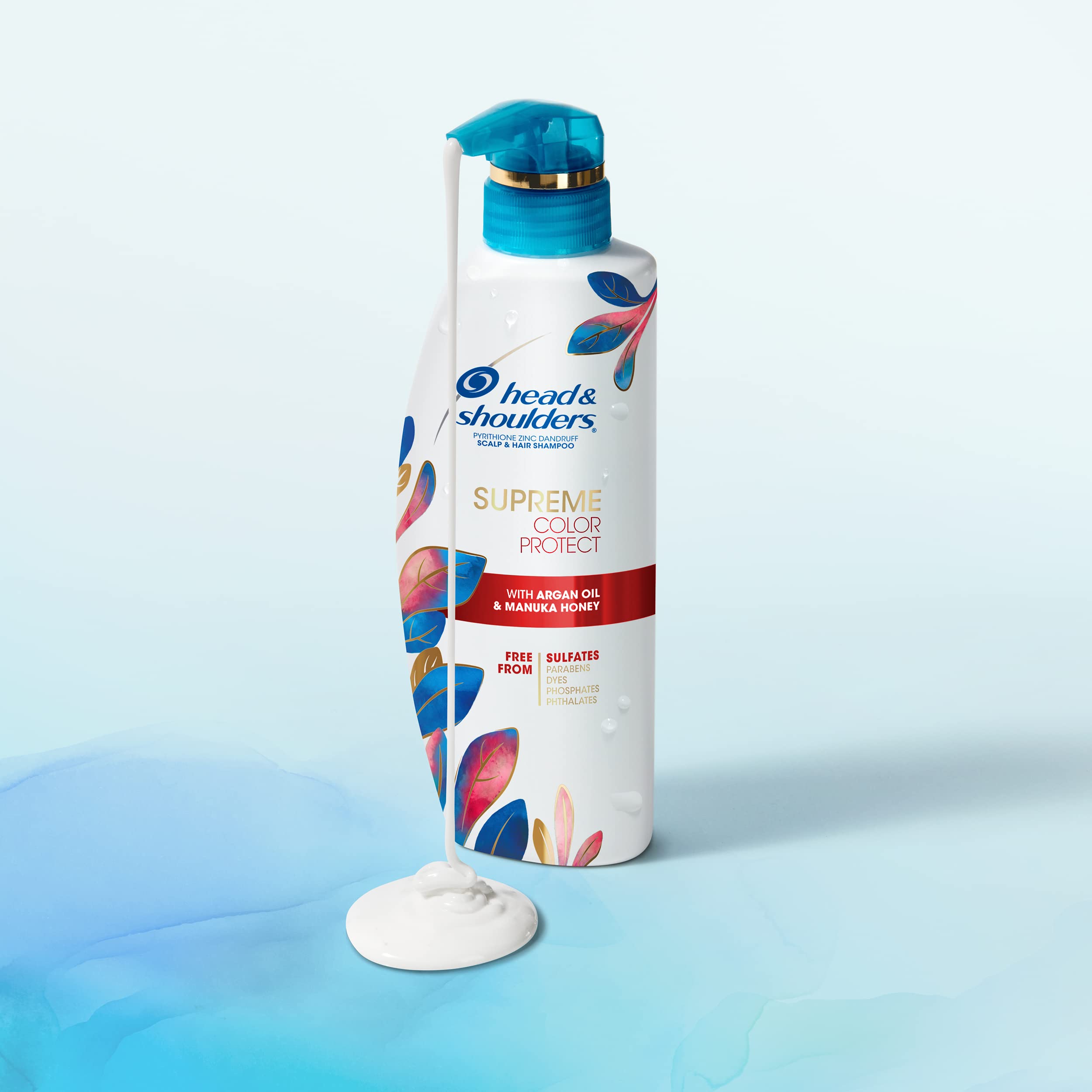 Head & Shoulders packaging resaltando formulación libre de sulfatos y parabenos