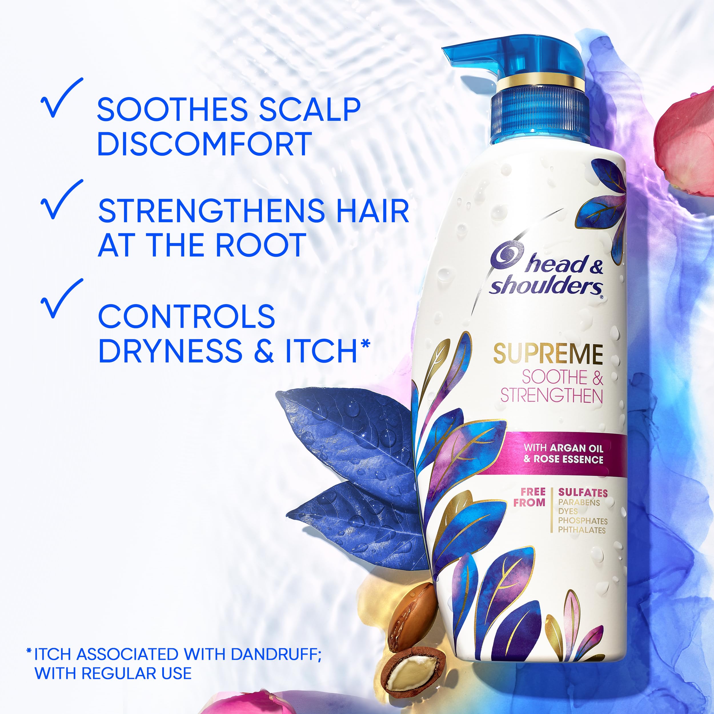 Head & Shoulders textura del champú cremoso que hidrata sin engrasar