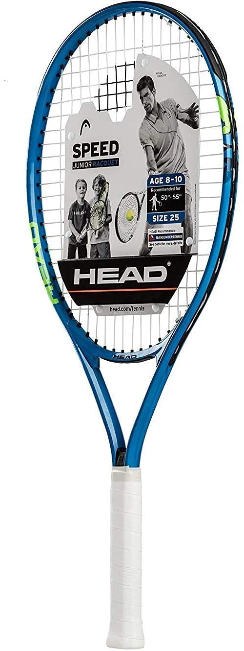 HEAD Speed 25 vista frontal mostrando color azul y perfil, cómoda para principiantes