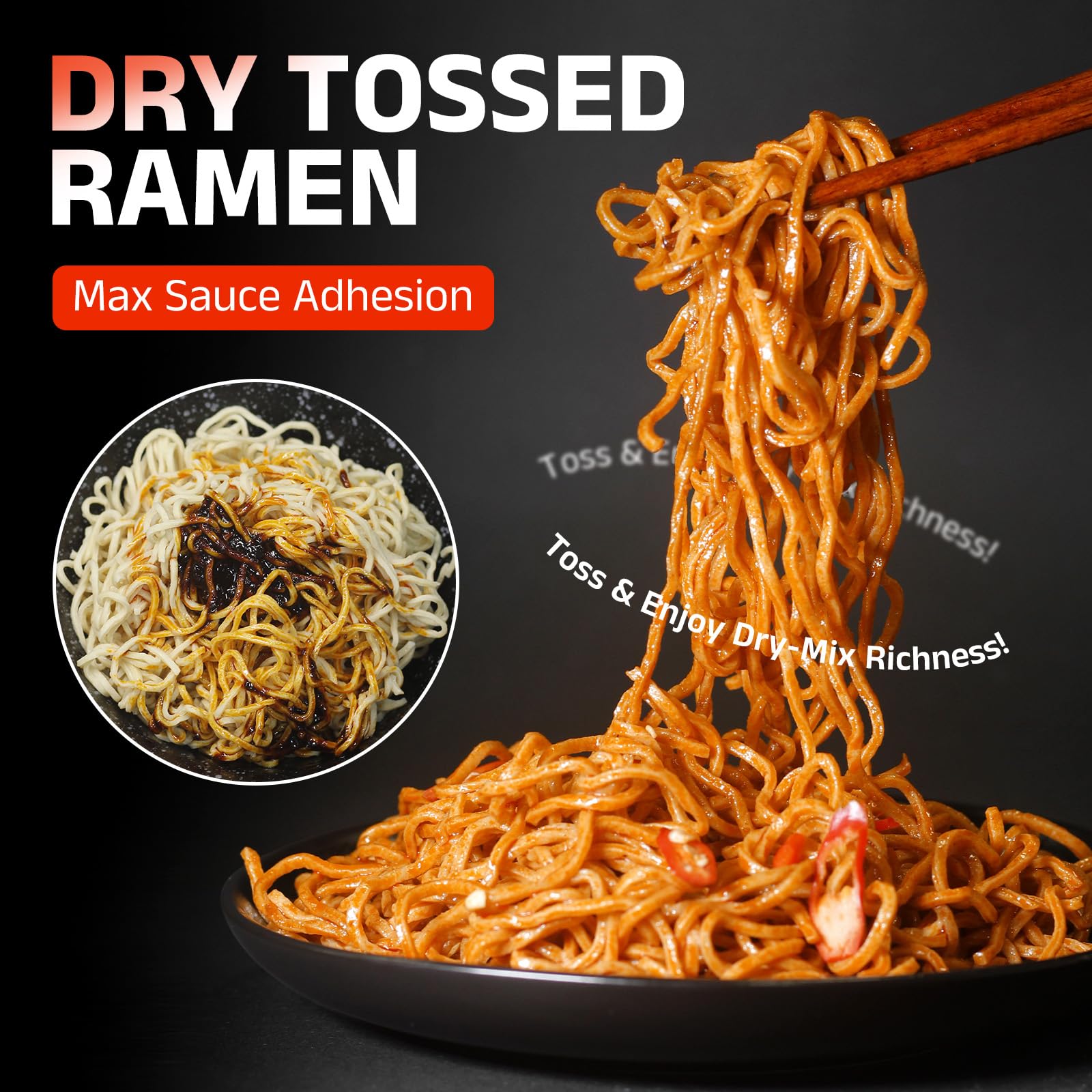 HealSpot fideos servidos en plato listos para comer y nutritivos