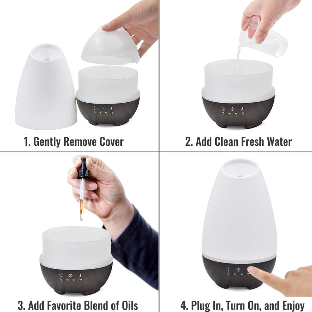HealthSmart luces LED ciclando siete colores para ambiente relajante