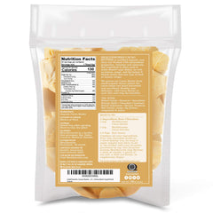 Healthworks cacao butter block close-up highlighting creamy texture benefit