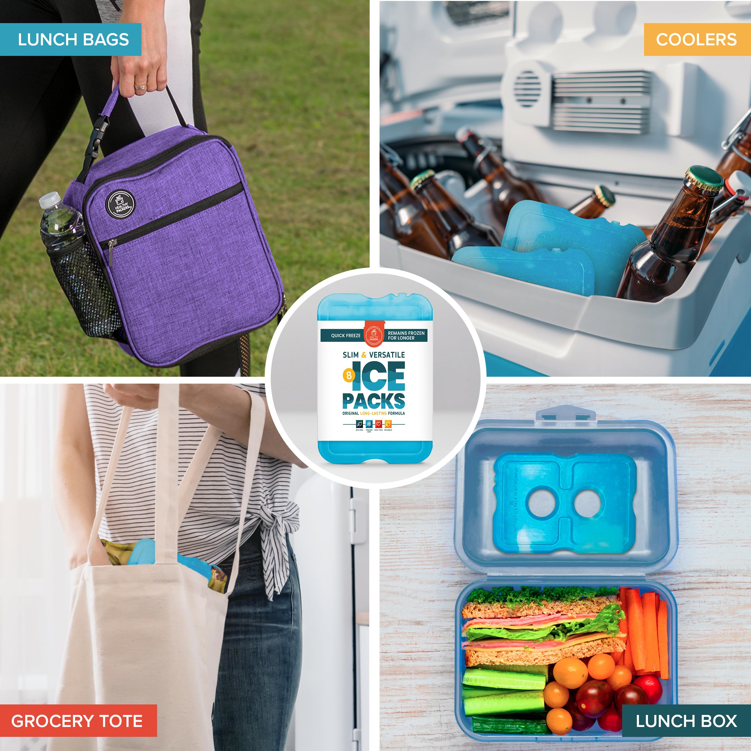 Healthy Packers textura rígida del gel para máxima durabilidad