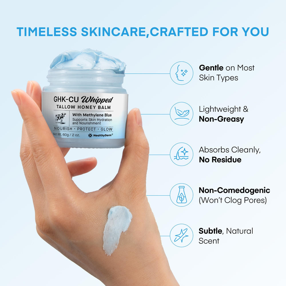 HealthyDerm miel de Manuka en closeup mostrando propiedades calmantes