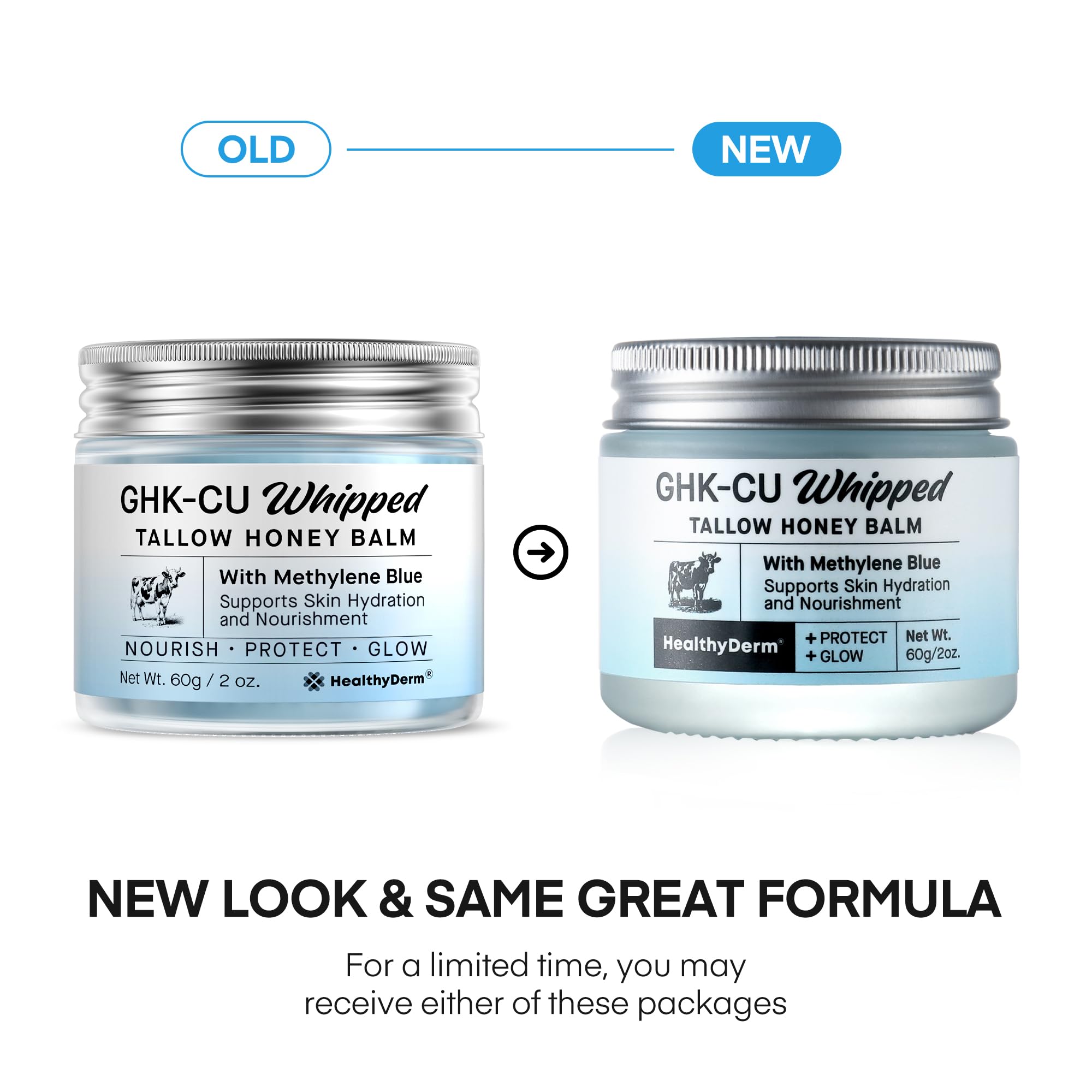 HealthyDerm detalle de la textura cremosa para rápida absorción y confort