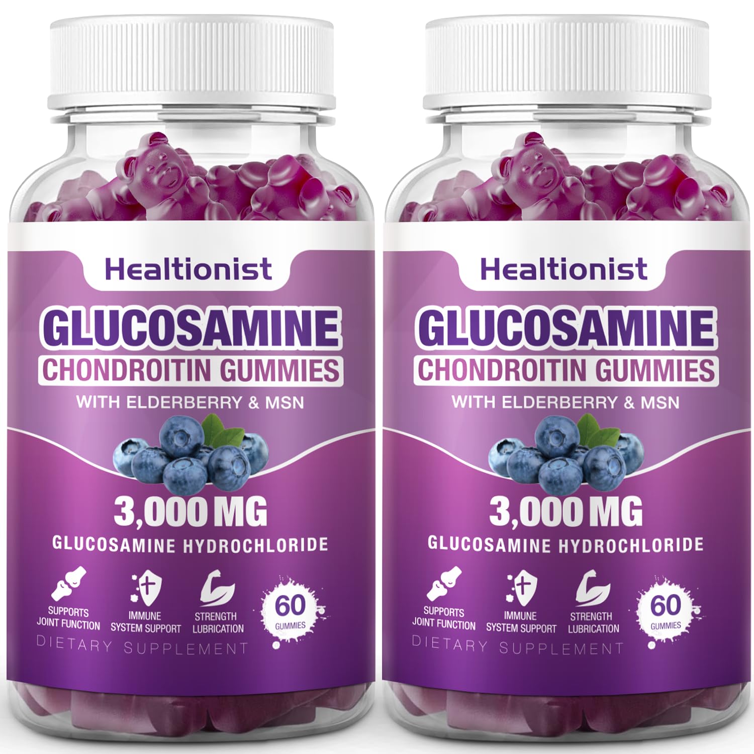 Healtionist envase frontal mostrando la marca y beneficio articular