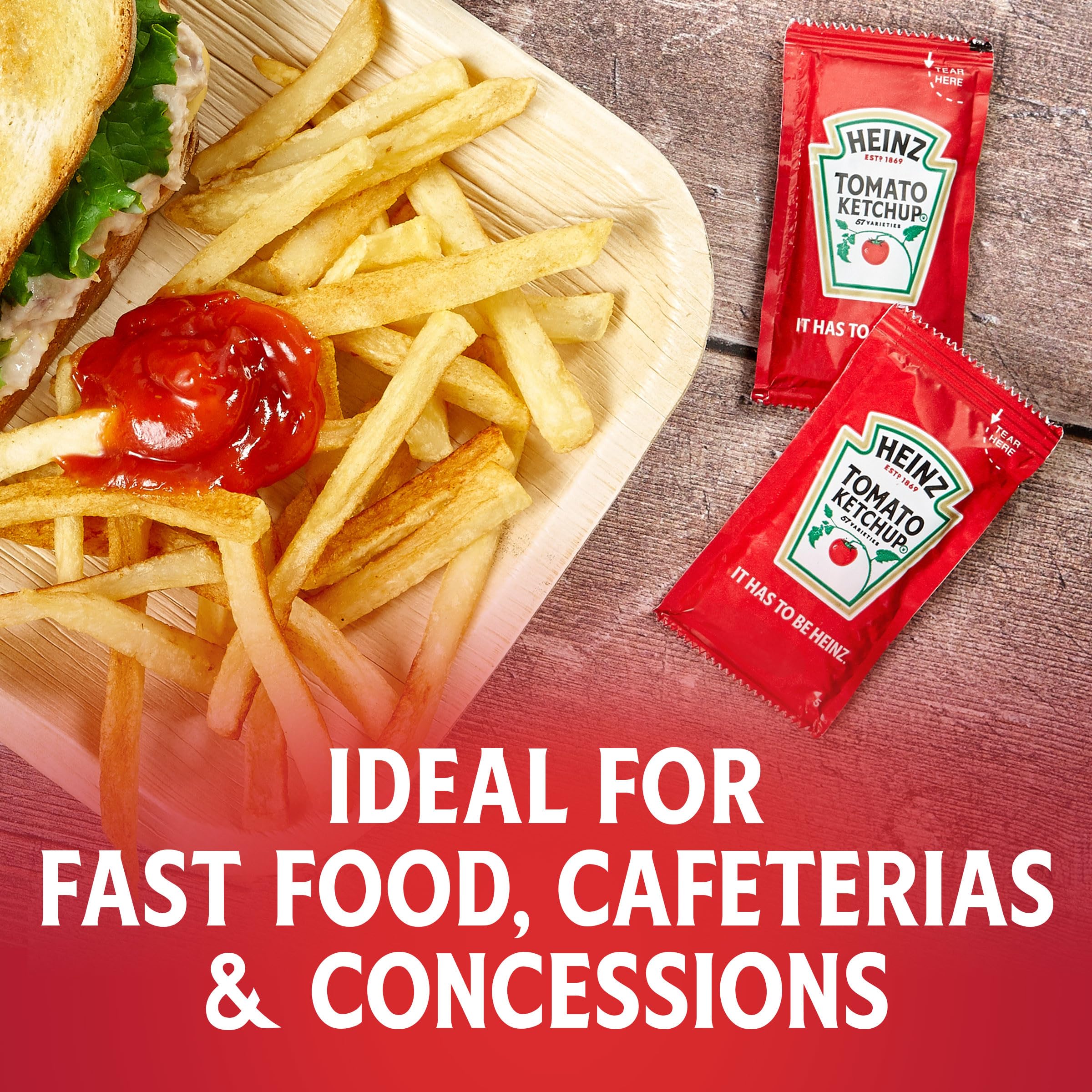 HEINZ textura espesa del ketchup que mejora adherencia