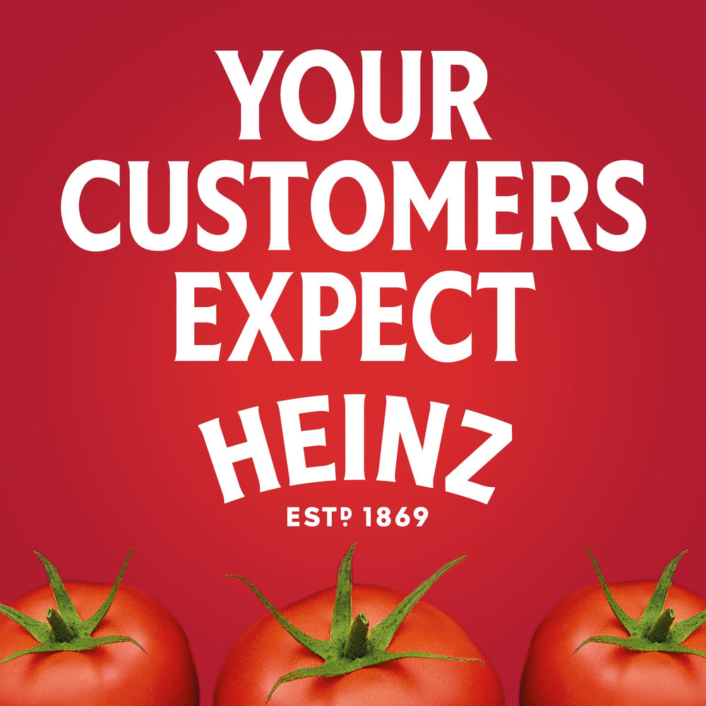 HEINZ sobre usado como condimento en papas fritas