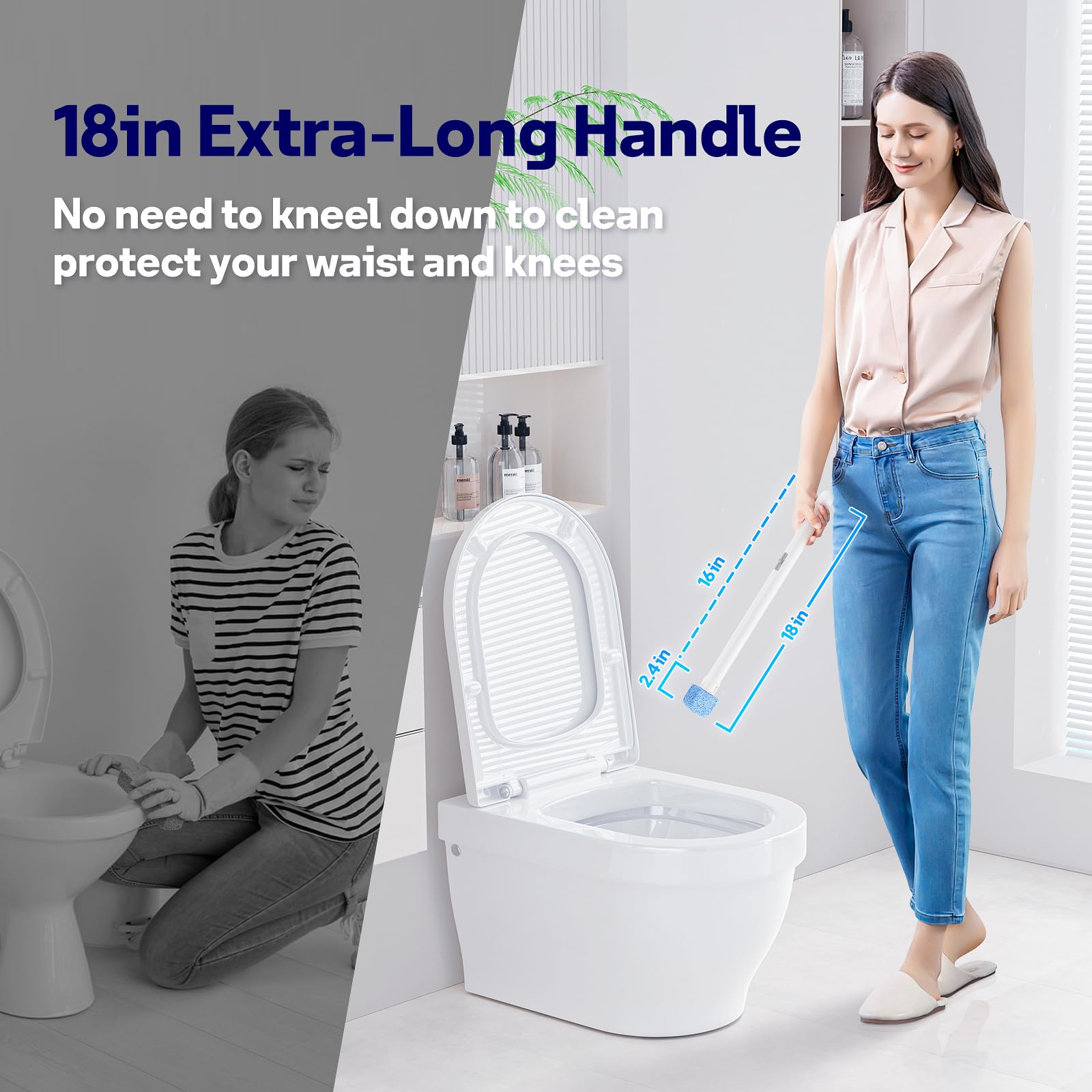 HelpX caddy con soportes adhesivos montados en pared para almacenaje ordenado