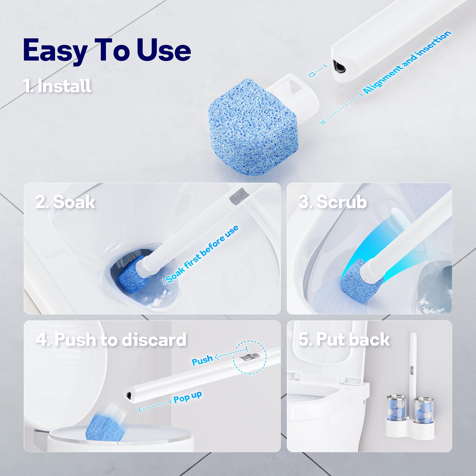 HelpX comparación de tamaño junto a un inodoro para mostrar alcance y escala