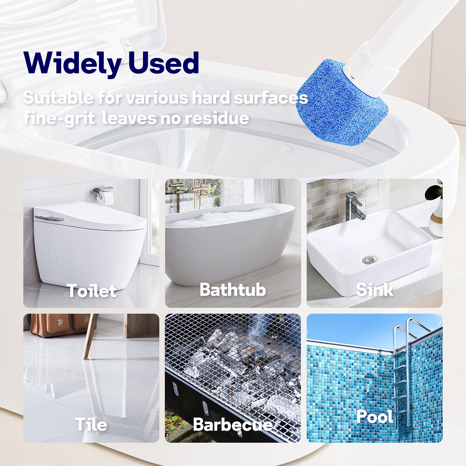HelpX ambiente de baño limpio tras usar el kit, mostrando resultado profundo