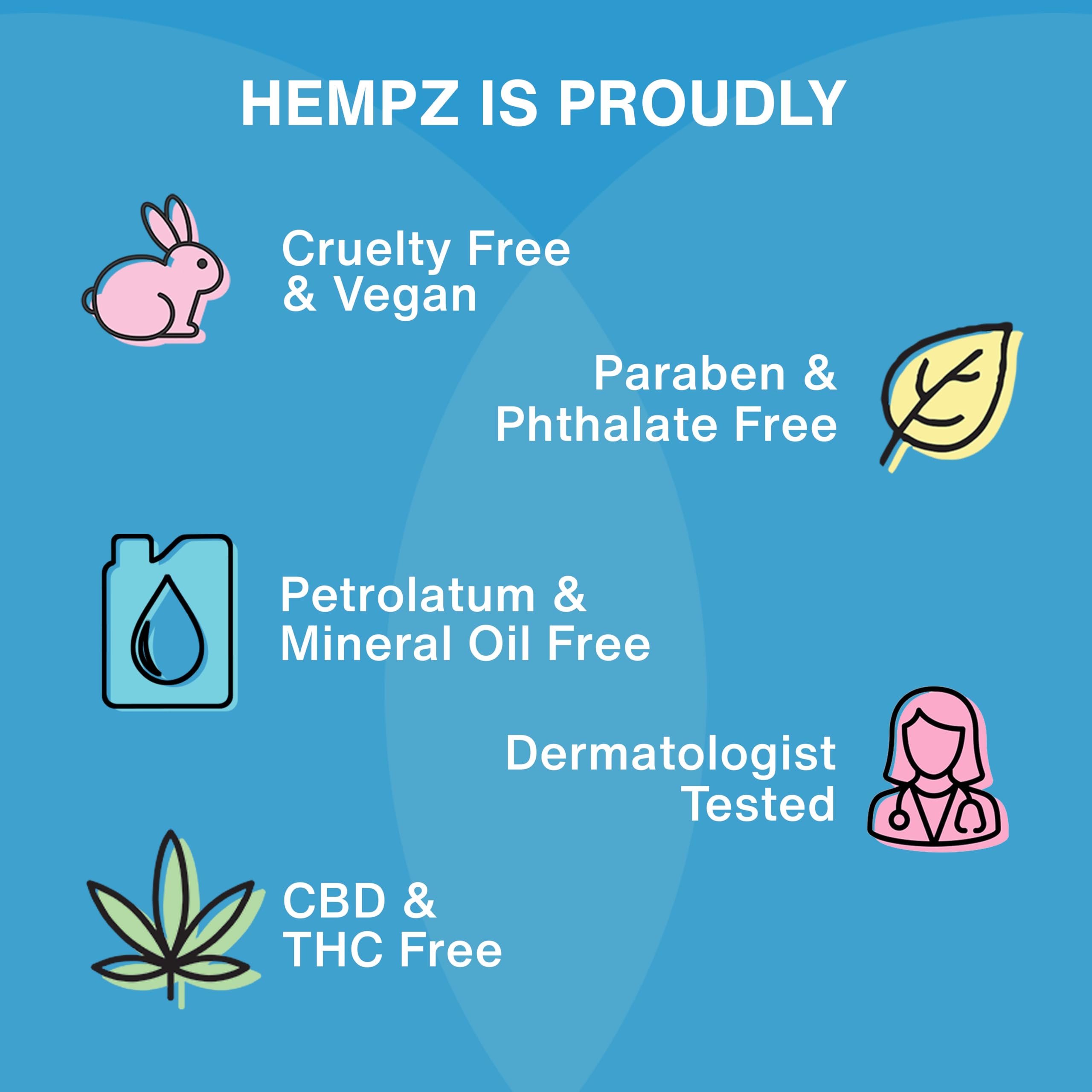 Hempz tarro en ambiente de baño relajante, cuidado corporal reconfortante