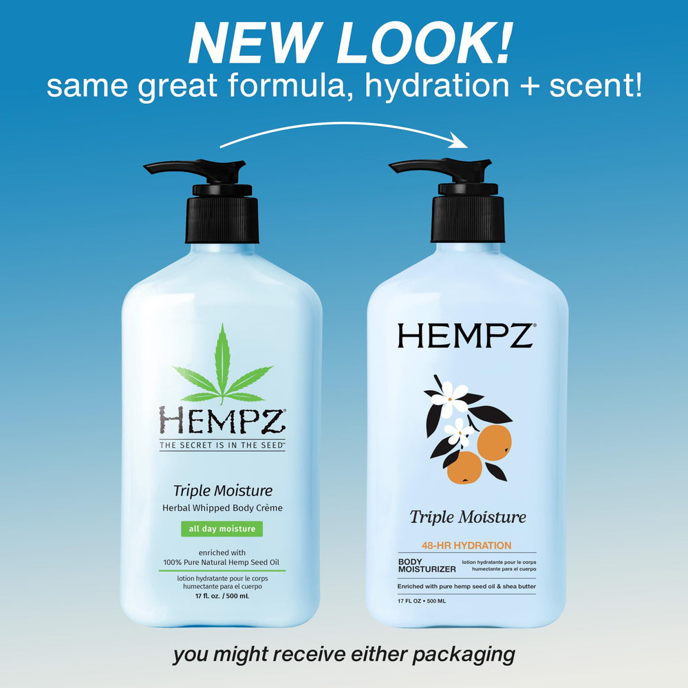 Hempz textura batida en primer plano, absorción rápida y ligera
