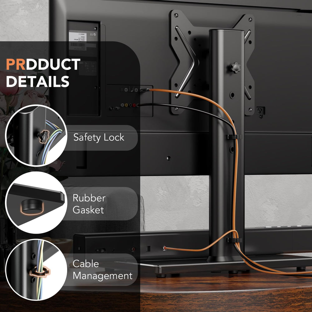Hemudu mounted TV on wooden console illustrating tidy installation in living room