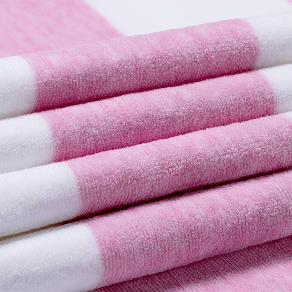 HENBAY primer plano del tejido velour suave y absorbente