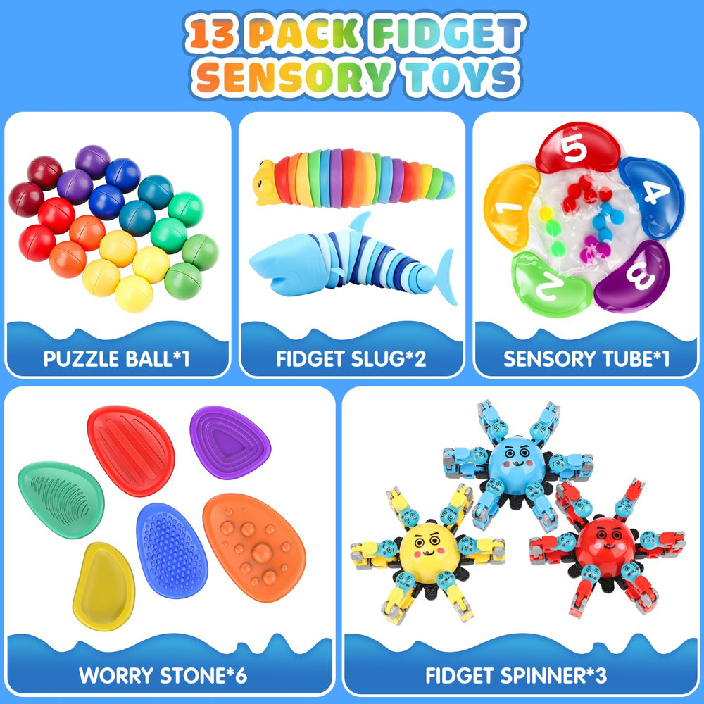 Hepoasky clasificador de colores y números con piezas apiladas para aprendizaje