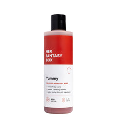 Her Fantasy Box Yummy vista frontal mostrando diseño y tamaño