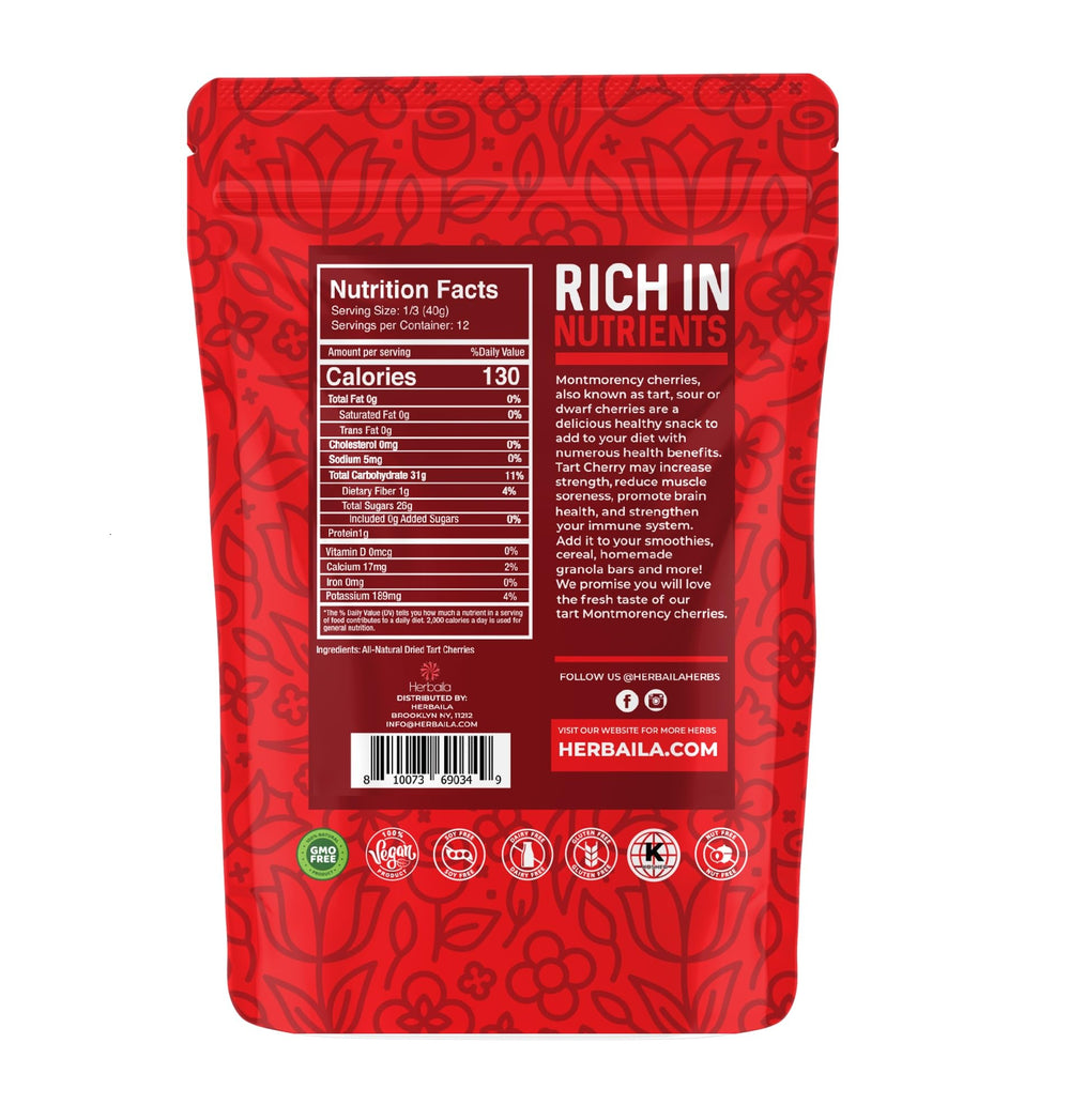 Herbaila bolsa resellable abierta mostrando conservación práctica