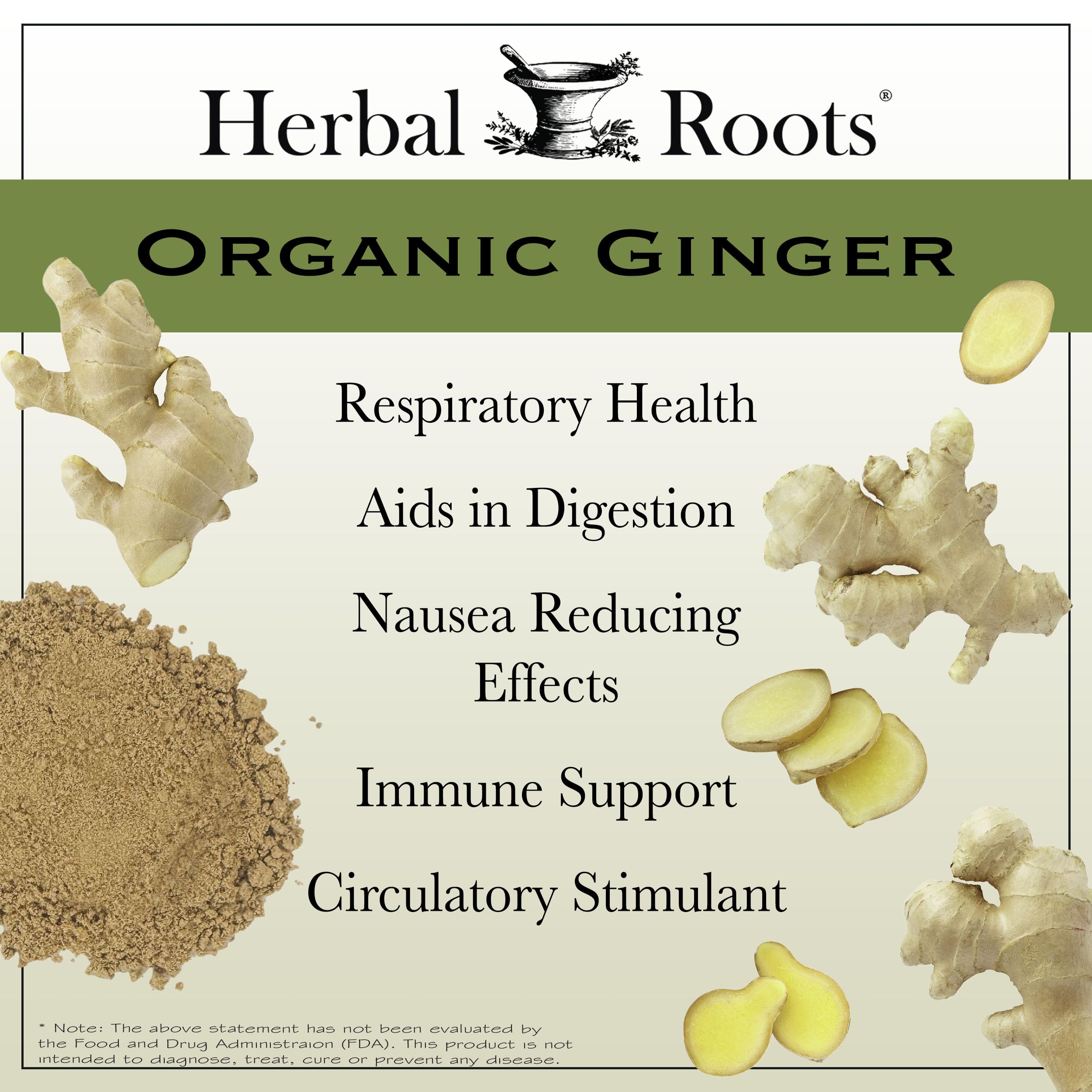 Herbal Roots cápsulas en mano para comparar tamaño y facilidad de uso