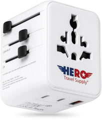 Hero frontal del adaptador mostrando puertos y carcasa resistente