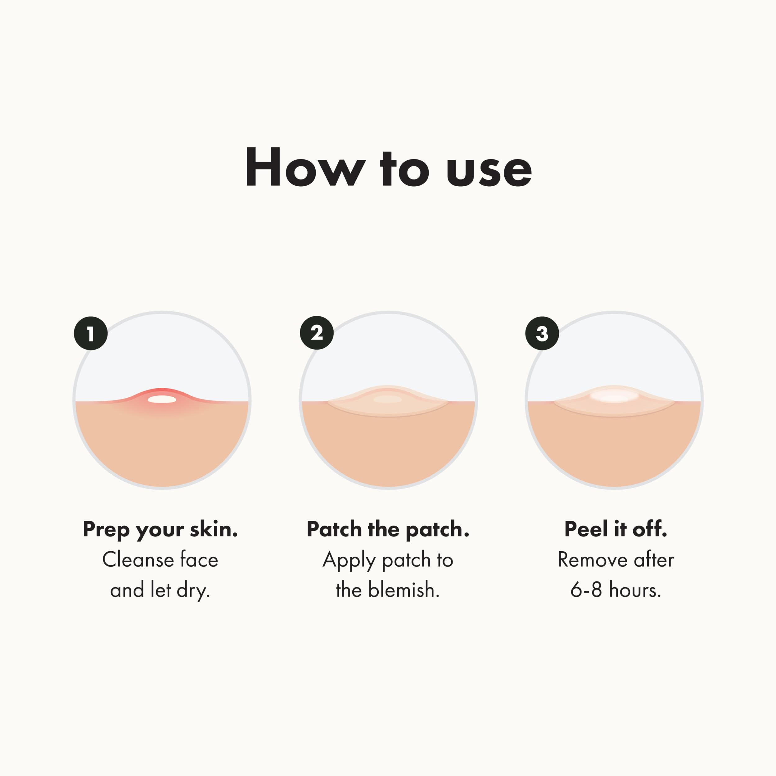 Hero Cosmetics parche aplicado en un rostro ilustrando discreción y protección nocturna