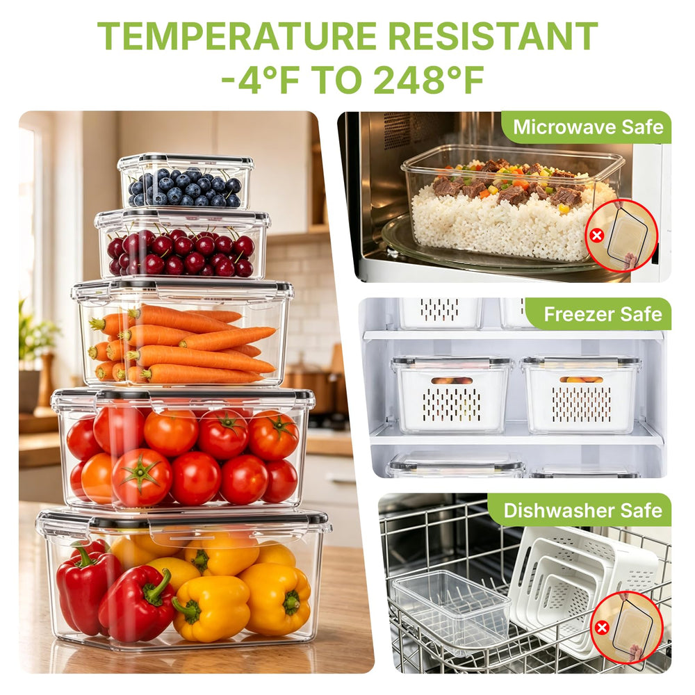 HestiaSnax uso en mesa de cocina para servir y conservar ingredientes listos