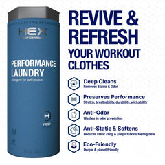 HEX Performance detalle del dosificador limpio que facilita medir la dosis