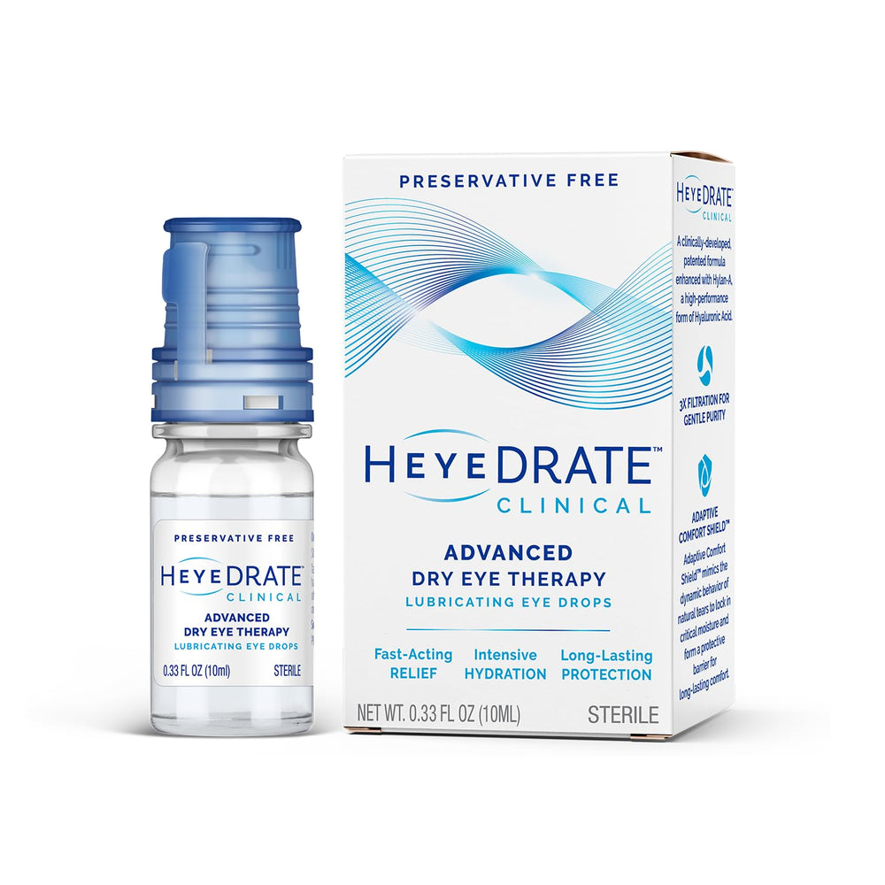 PRN Heyedrate frasco frontal mostrando tamaño práctico y beneficio portátil