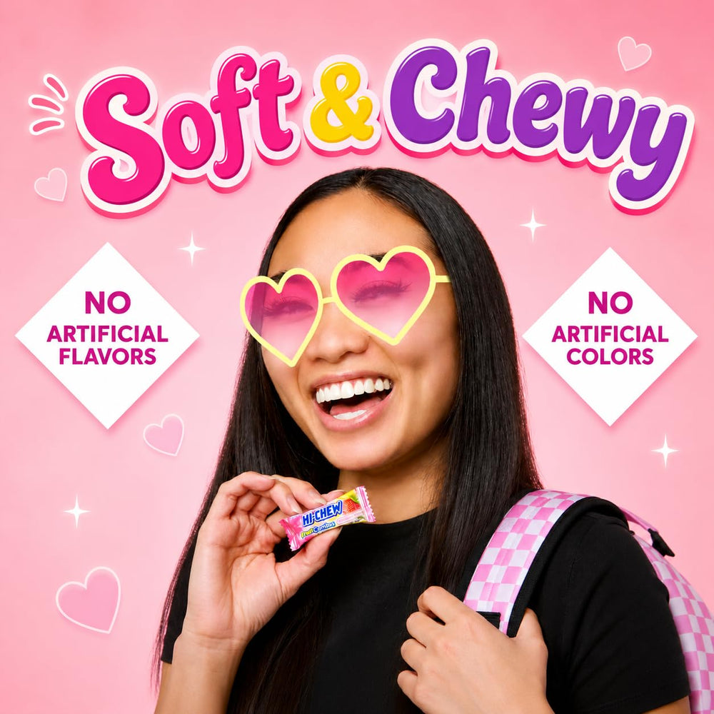 HI-CHEW bolsas envueltas individualmente listas para compartir