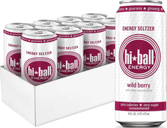 Hiball lata frontal Wild Berry mostrando diseño y claridad