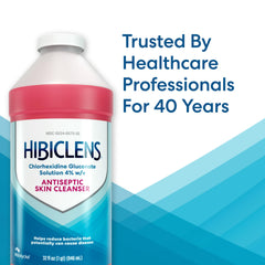 Hibiclens textura en gel cercana evidencia de fácil enjuague