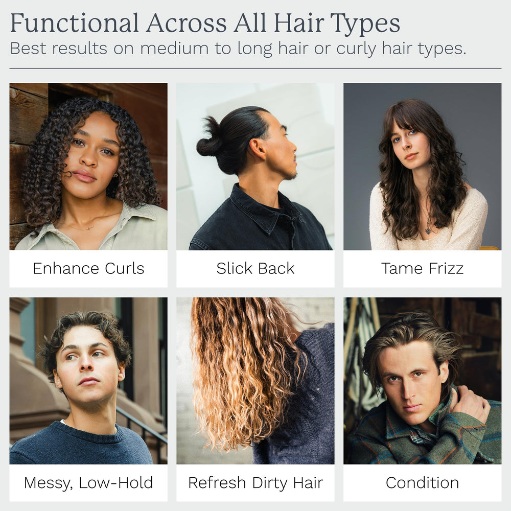 Highland aplicación en cabello húmedo para definir rizos naturales
