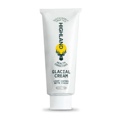 Highland envase frontal mostrando diseño y beneficio control suave