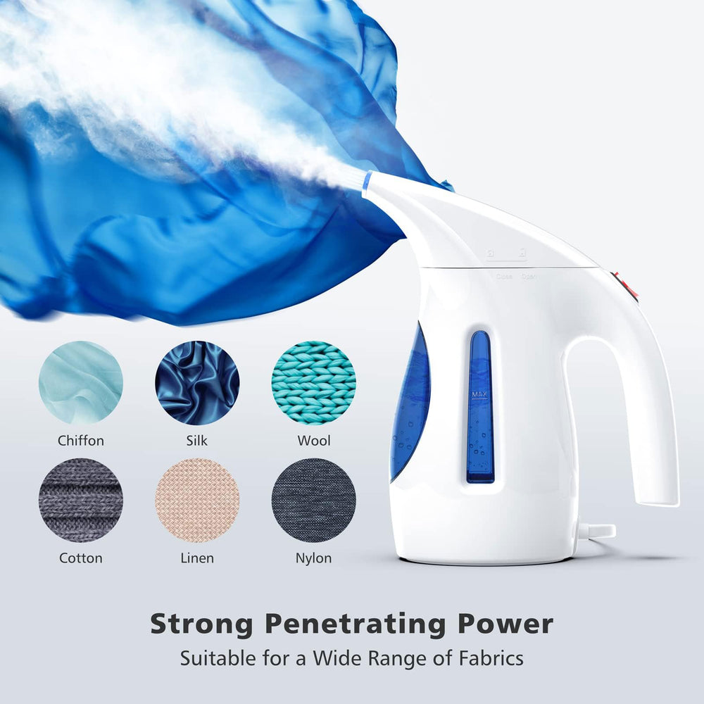 HiLIFE tanque de 240 ml siendo llenado para hasta 15 minutos de vapor