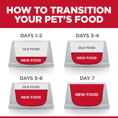 Hill's Science Diet being fed to a senior cat showing acceptance and hydration benefit
