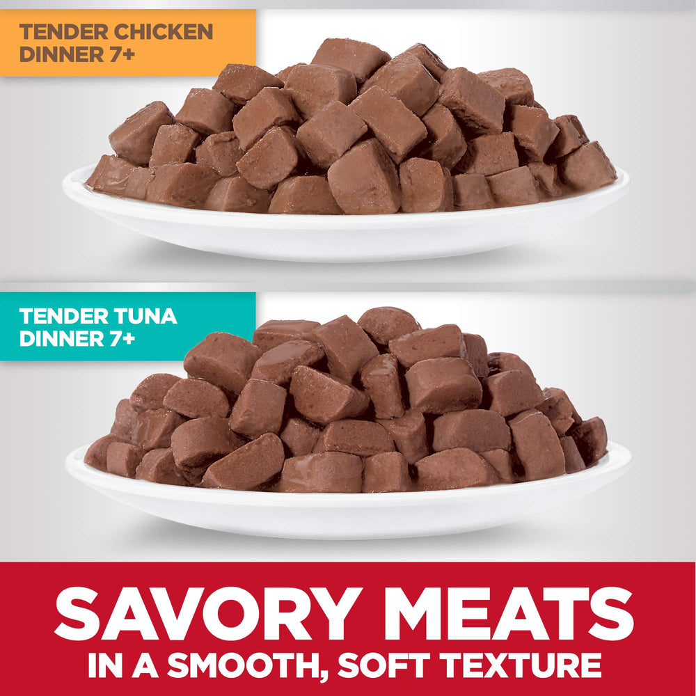 Hill's Science Diet portion size comparison illustrating single-serve control for feeding