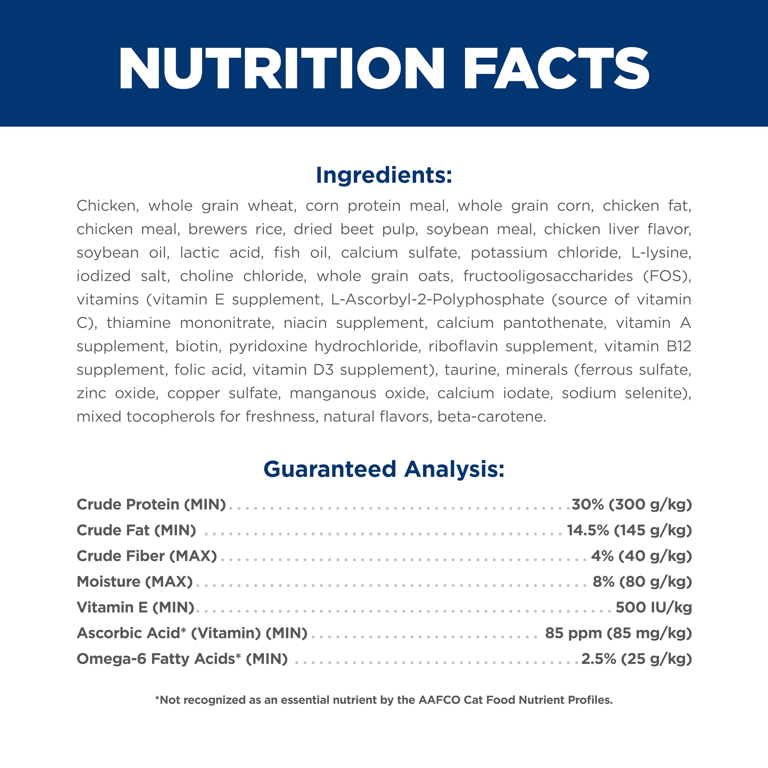Hill's Science Diet ingredientes naturales seleccionados mostrando calidad