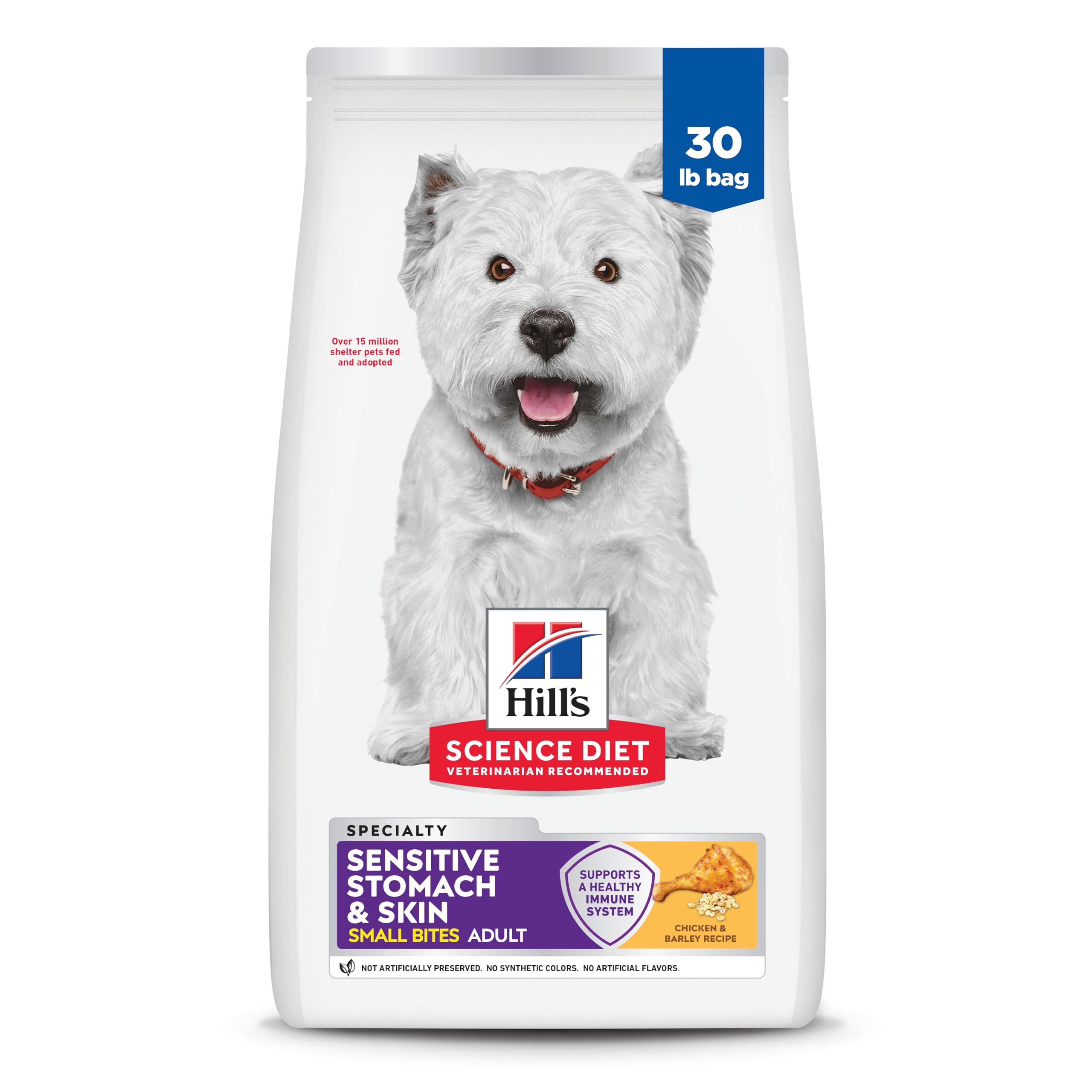 Hill's Science Diet front packaging showing product name and benefits