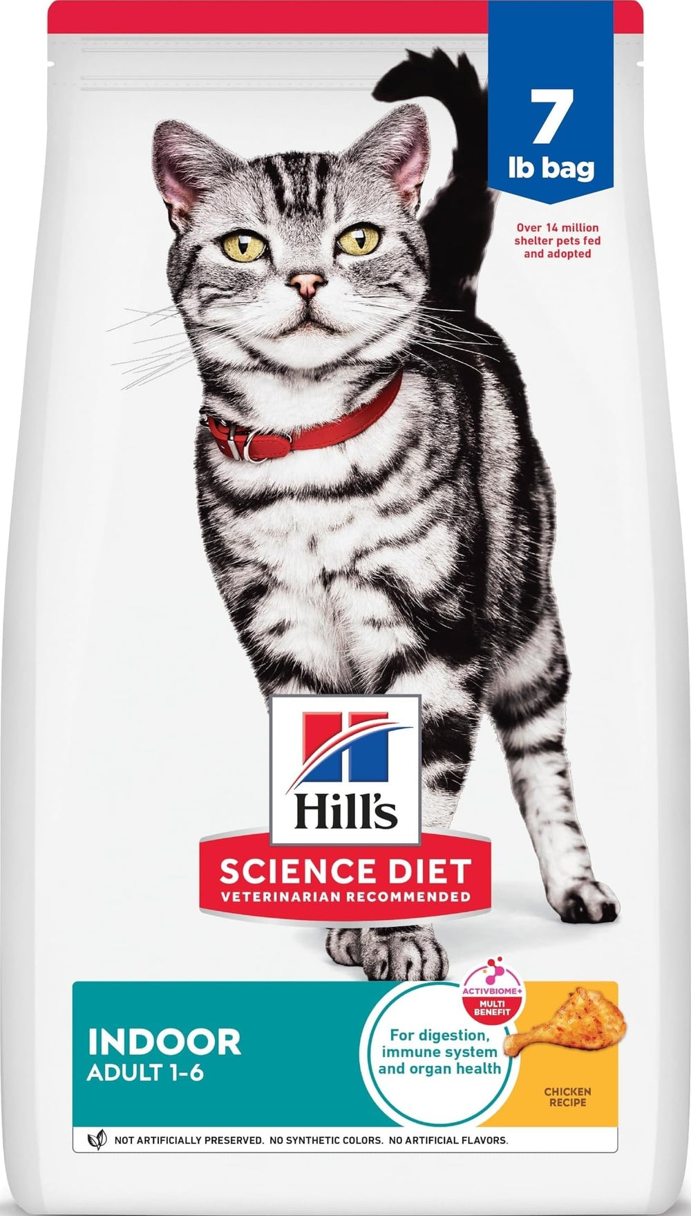Hill's Science Diet front packaging showing product and benefits