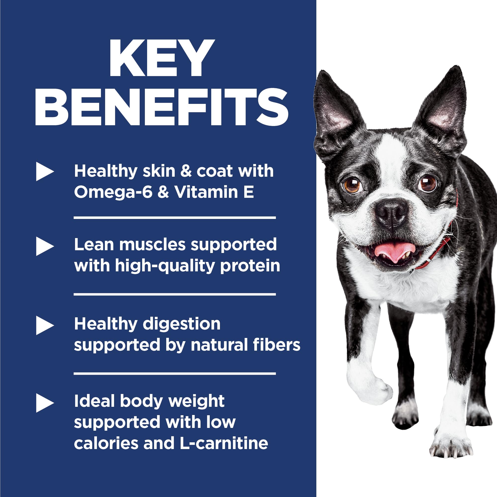 Hill's Science Diet ingredients in a bowl with chicken highlighting natural formula