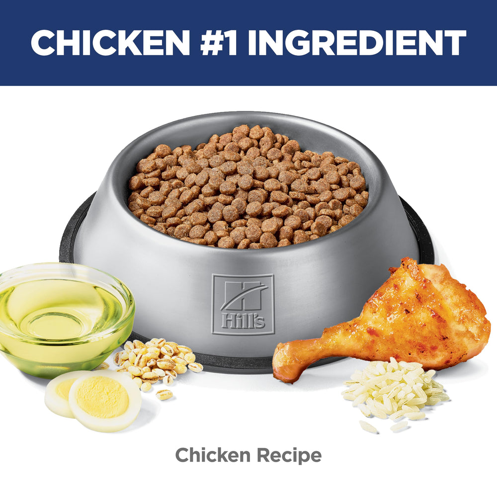 Hill's Science Diet chicken and whole ingredients in a bowl for quality