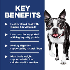 Hill's Science Diet ingredients in a bowl with chicken highlighting natural formula