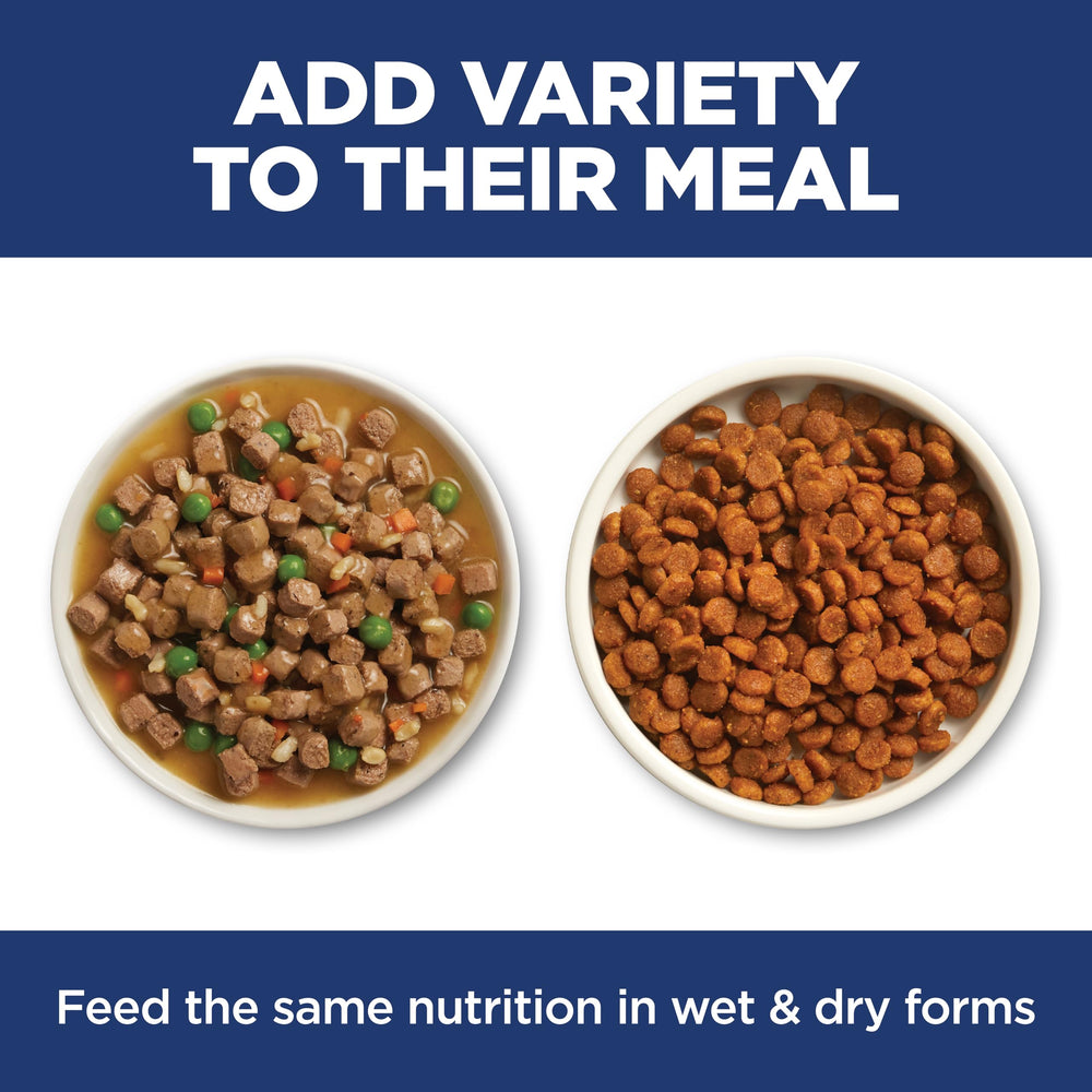 Hill's Science Diet salmón y arroz integral como ingredientes naturales destacados