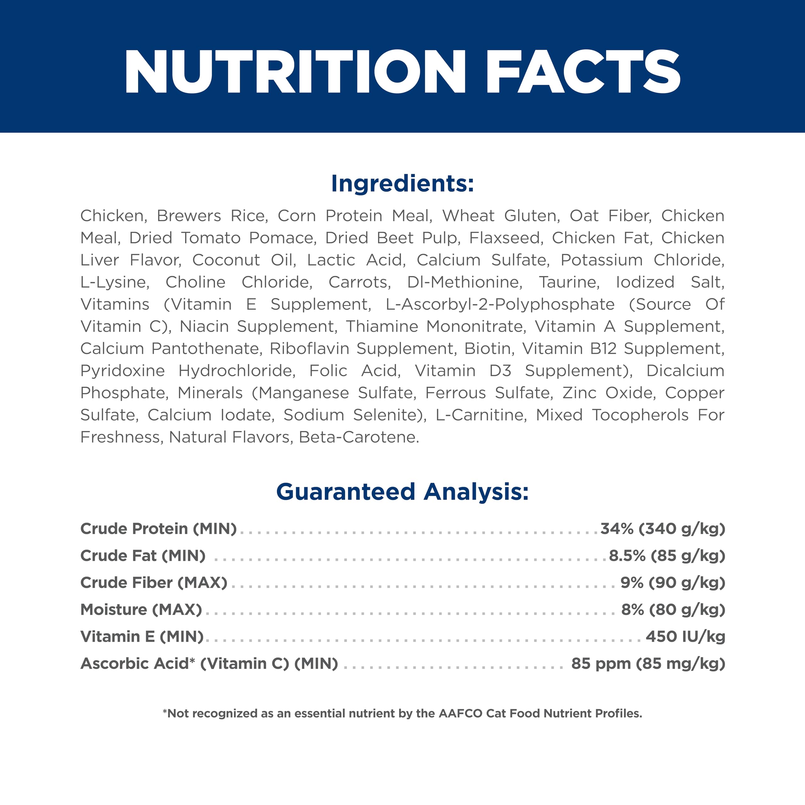 Hill's Science Diet chicken ingredient focus emphasizing real chicken flavor