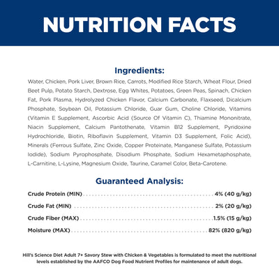 Hill's Science Diet servicio mezclado con pienso para mayor palatabilidad