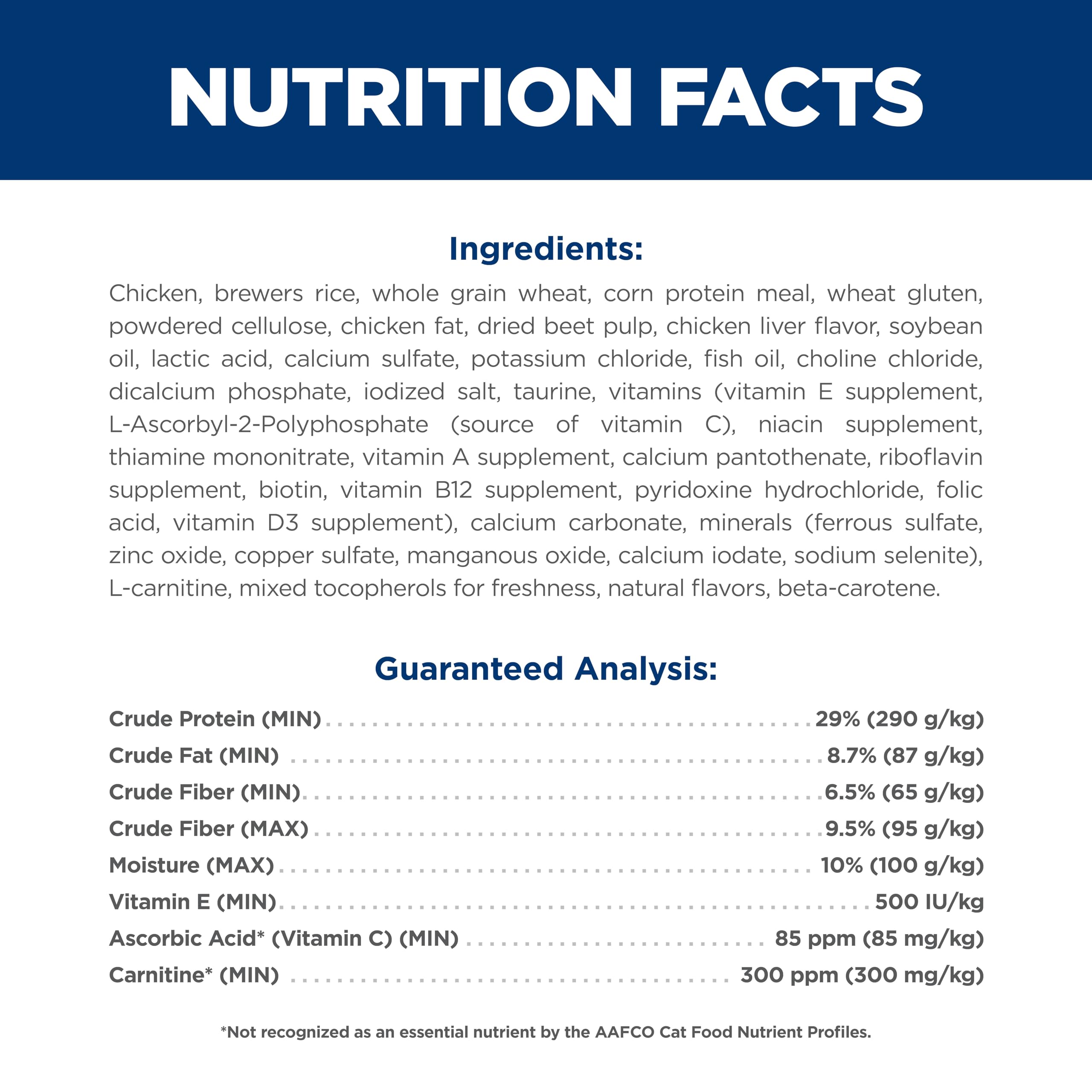 Hill's Science Diet comparación de tamaño de croqueta y porción adecuada