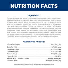 Hill's Science Diet comparación de tamaño de croqueta y porción adecuada