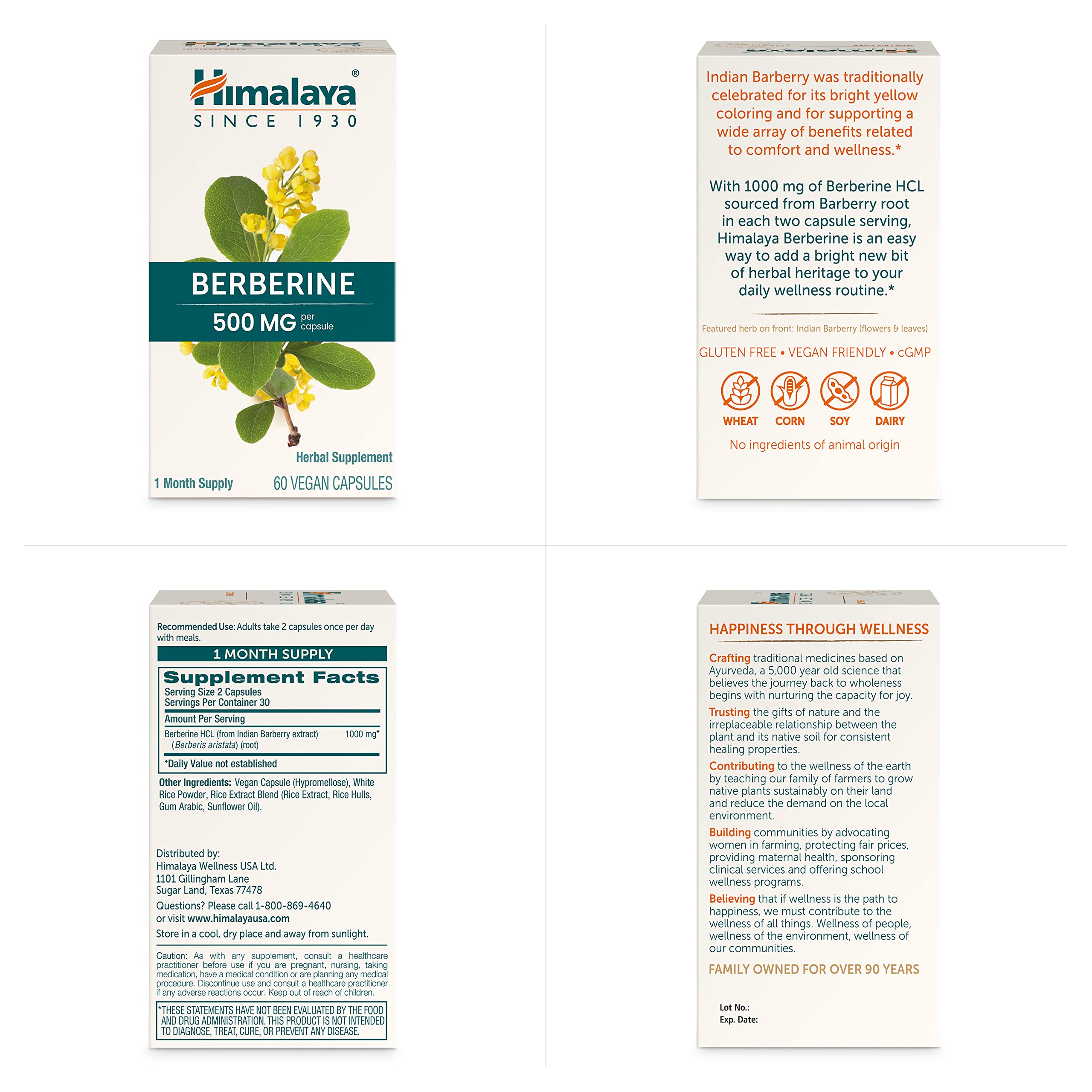 Himalaya cápsulas sobre fondo natural que evoca origen botánico y limpieza