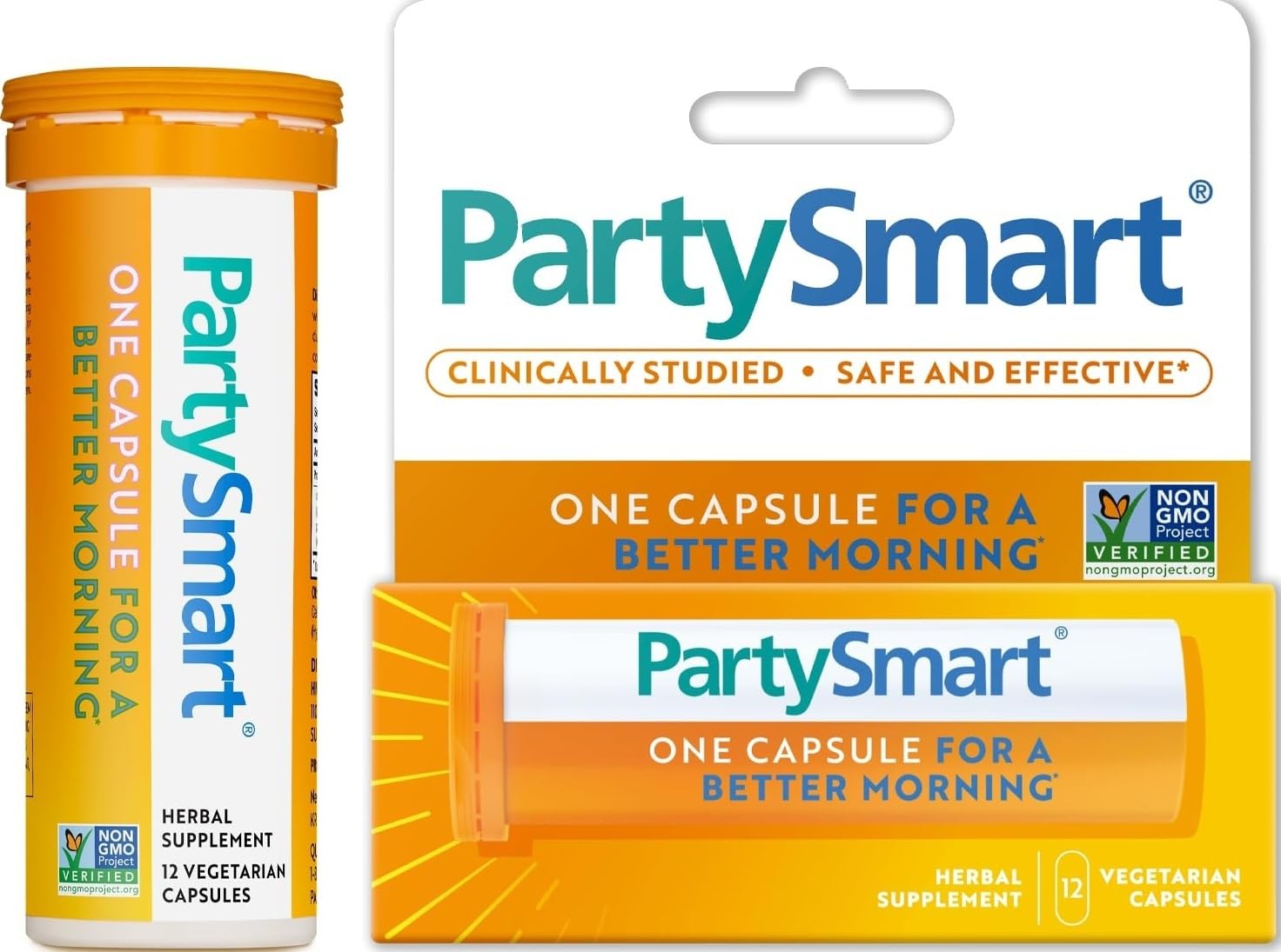 Himalaya PartySmart frente del tubo mostrando diseño compacto y portátil