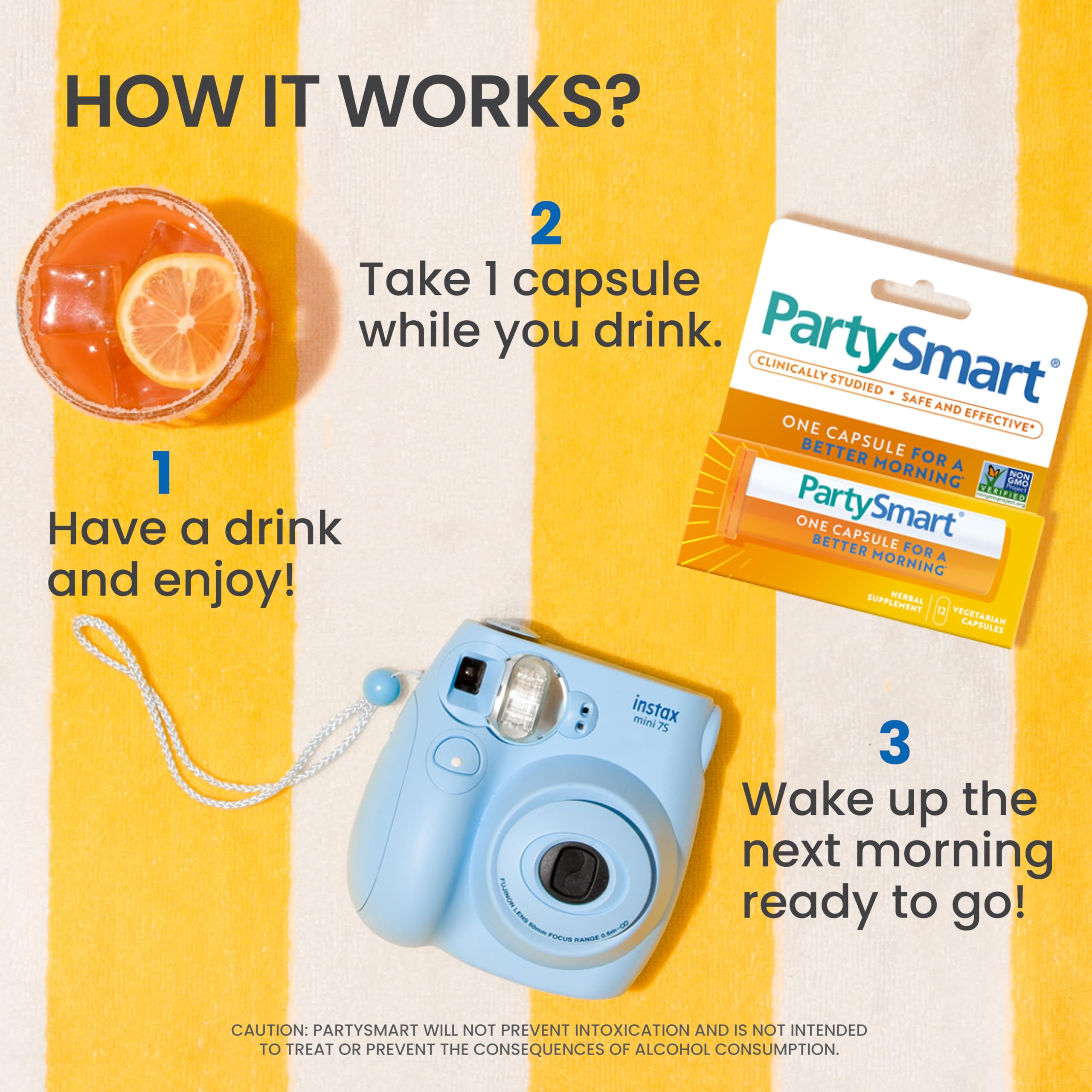 Himalaya PartySmart tubo abierto con cápsulas listos para usar